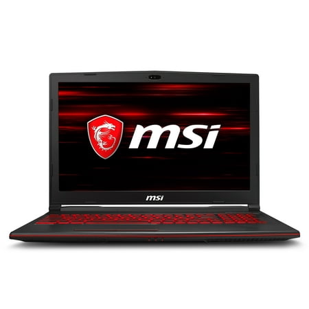 MSI GL63 Gaming Laptop 15.6" Intel Core i7-8750H, NVIDIA GeForce GTX 1050, 8gb RAM, 256gb SSD + 1TB HDD