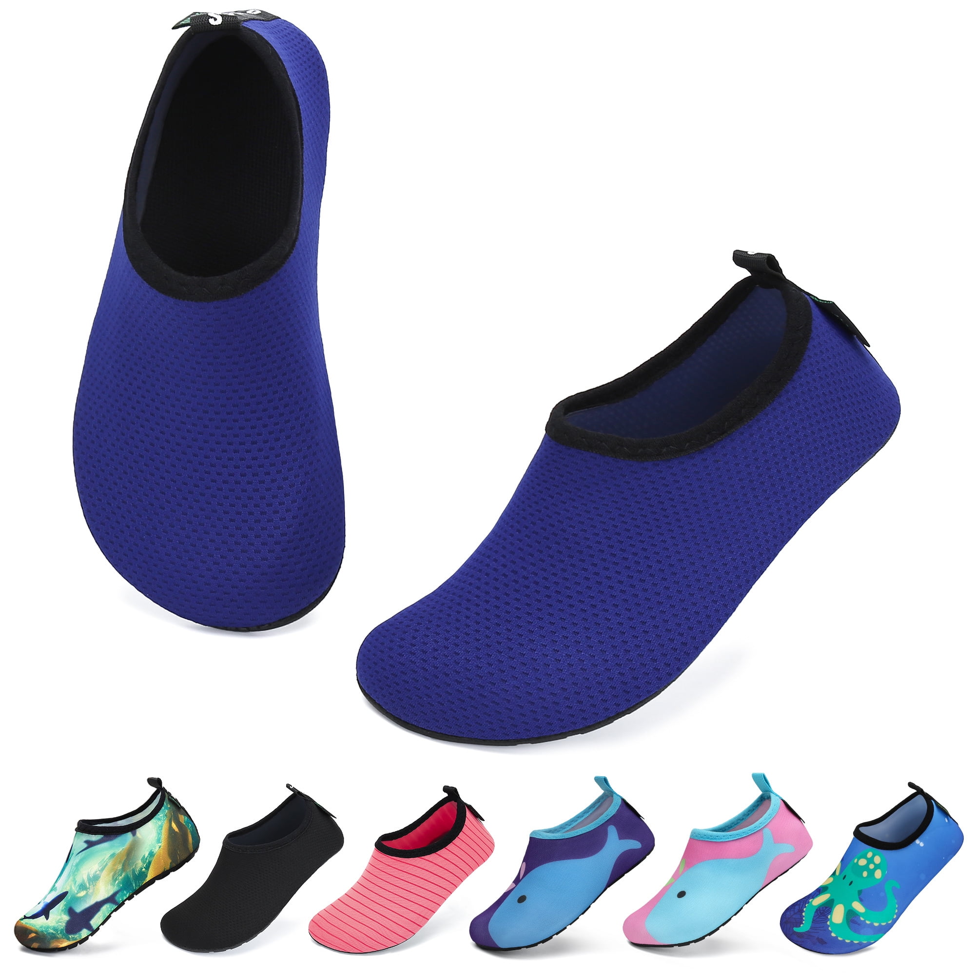 Kids Water Shoes Boys Girls Barefoot Shoes Quick Drying Swim Shoes for Beach Water Sport Surf
