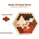 thumbnail image 2 of Rompecabezas hexagonal ZHAOCHENG para niños y adultos Tangram juguete educativo 14 piezas colorido, 2 of 5