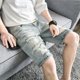 thumbnail image 3 of Pantalones cortos de mezclilla para hombre, rectos, rotos, con bolsillos, pantalones vaqueros cortos para hombre, novedad en oferta, pantalones cortos originales populares de Harajuku, pantalones cort, 3 of 5