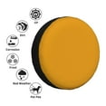 thumbnail image 4 of Naloa Goldenrod PVC Leather Spare Tire Wheel Cover for Car Truck SUV Camper Trailer Universal Fit many size15 inch, 4 of 6