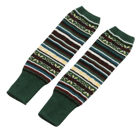 

ZRBYWB Women Socks Retro Ethnic Style Casual Autumn And Winter Color Knitted Color Matching Socks