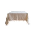thumbnail image 2 of Neinkie Nappe Rectangulaire en Lin Style Ferme Imperméable Anti-Rétrécissement Douce et Résistante aux Plis Tissu Décoratif pour Cuisine, 2 of 7