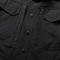 thumbnail image 6 of Havenx Fishing Shirts for Men Long Sleeve Button Down Upf 50+ Shirt with Zipper Pockets Sun Protection Dress Summer Travel Work Hiking Fishing Cooling Clothes,Black M, 6 of 6