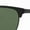 Matte Black on Black/Green, variant on Ray-Ban Rb3716 Clubmaster Metal Square Sunglasses