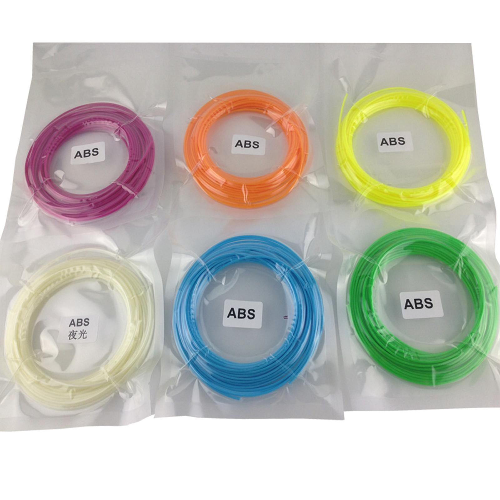 3D Printer Filament Refills Accessory Good Shaping dimensional Accuracy Pla 5m 20 Colors