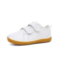 thumbnail image 2 of AJGRHE Kid Wide Barefoot Shoes for Boys Girls Outdoor Running Minimalist Walking Shoes Lightweight Footwear White1 12-13 Years, 2 of 9