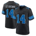 thumbnail image 3 of Camisetas de fútbol bordadas personalizadas de Detroit para hombres, mujeres y jóvenes, camisetas de fútbol St. Brown, Gibbs, Hutchinson, LaPorta, 3 of 5