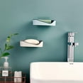 thumbnail image 3 of LLC Dark Blue Wall Mounted Bathroom Soap Holder Shelf, 3 of 5