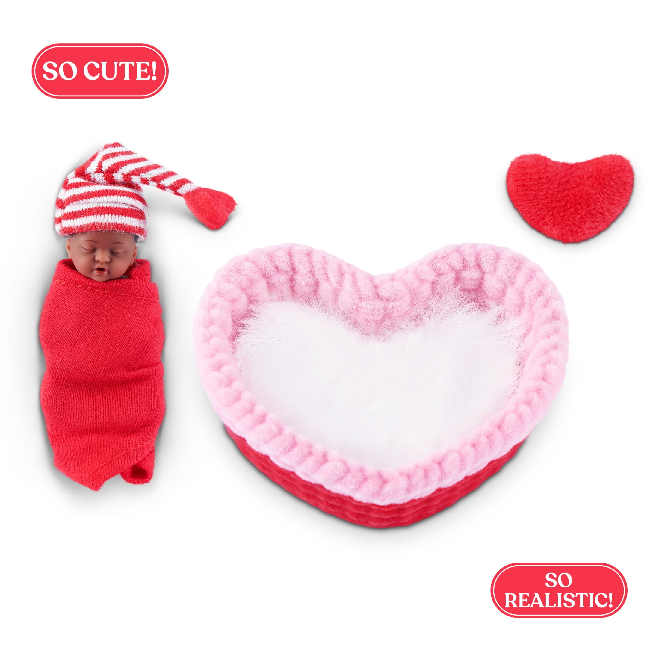 My Mini Baby Sweet Hearts Mystery Capsule - Baby Doll Toy with Accessories Collectible by ZURU