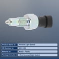 thumbnail image 3 of Unique Bargains Reverse Light Switch for Fiat 500 2007-2025 for Fiat 500 for Abarth 2007-2015 2 Pin Backup Indicator Lamp Switchs Replacement 60811423 1 pcs, 3 of 7