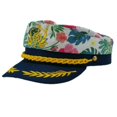 thumbnail image 3 of Sombrero de capitán PEWHAUL, sombrero de marinero, almirante de la Marina, para mujer y hombre, disfraz de Halloween (rosa), 3 of 6