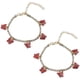 thumbnail image 1 of Pulsera de tobillera de mariposa de cadena de pedrería, tobillera de mariposa de cristal, tobillera de cadena de pie, joyería de tobillera de pedrería, 1 of 6