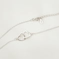 thumbnail image 4 of Anavia Mother And Child Jewelry, 925 Sterling Silver Double Heart Necklace Gift, Bonus Child's Birthday, Graduation Card Gift, 4 of 5