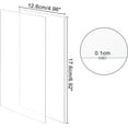 thumbnail image 2 of 12pcs Transparent Acrylic Sheet 1mm Thick Clear Acrylic Panel Picture Frames Glass Replacement, 2 of 7