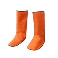 thumbnail image 2 of Polainas y protectores ligeros para soldar, cubrezapatos y protectores de piernas. Naranja, 2 of 9