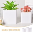 thumbnail image 3 of BALAHAPY 2Pcs Simple Design Flower Pots for Family and Indoor Plants 9.5x7.5x3.7in, 3 of 8