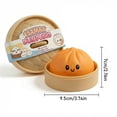 thumbnail image 5 of Mini Panda Dumpling Squishy Toys (1 Pack) Sensory Fidget Toys Stress Balls for Adults, Squishy Stress Ball Party Favors for Kids 8-12, Stress Relief Gifts Easter Basket Stuffer Gold, 5 of 6