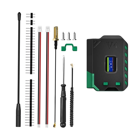 Heltec V4 Meshtastic WiFi LoRa 32 Dev-Board Case Set with Soft Antenna  SX1262 Solar Powered BLE Low Power