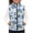 Blue Hydrangea Butterfly Print, variant on Children's blanket warm vest for Winter Fall, Sleeveless Full Zip Toddler Outerwear Polyester Boys Girls Fleece Vest Jacket Cute Dragon