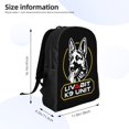 thumbnail image 3 of Mochilas escolares de la Unidad Canina Policía Canina K-9 para estudiantes, mochilas de viaje, bolsos para portátiles, bolsos de hombro para hombres y mujeres., 3 of 5