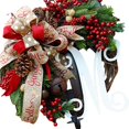 thumbnail image 4 of 1 Unids de la de la de la Adorno Ventana Pared Decorativa Creativo DIY Flor Elegante Gracias Ratán Regalos para Navidad Interior Hogar Boda A Macarena guirnalda colgante de la puerta de entrada, 4 of 8
