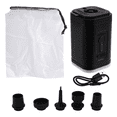 thumbnail image 4 of Electric Vacuum Pump Portable Wireless Air Pump Wireless Compressor Inflation Multi-Function Air Pump,1 * Air Pump 5 * Transfer nozzle 1 * Charging cable,Black, 4 of 8