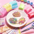 thumbnail image 3 of Glitter Bubble Nano Tape Toy Set, Tape Bubble Kit, Elastic Double Sided Craft Set, Stress Ball Making, DIY Nano Tape Bubbles Squishy Making Craft Set,Squishy Making Maker Kit for Girls, 3 of 5