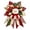 03# [Snowman], variant on Nautical Quilted Door Wreath Fabric Leaf Starfish Wall Hanging Decor for Front Door Coastal Home Indoor Outdoor Decoration