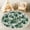 Color 1, variant on Washable Non Slip 4ft Round Rug, Green Pine Tree Forest White Circle Area Rugs with Tassels Carpet for Nursery Bedroom Living Room Playroom Tent Rug Tent Castle
