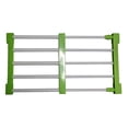 thumbnail image 1 of Tablero De La División Del Estante Del Estante Del Acero Inoxidable Para La Sala De Estar De La Cocina Del Cuarto De Baño PICK Verde 50-80cm Soledad Tablero de partición de la capa de vestuario, 1 of 7
