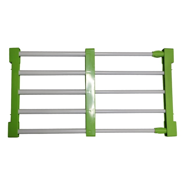 Tablero De La División Del Estante Del Estante Del Acero Inoxidable Para La Sala De Estar De La Cocina Del Cuarto De Baño PICK Verde 50-80cm Soledad Tablero de partición de la capa de vestuario