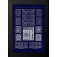 thumbnail image 2 of Buhlmann, J. 11x14 Black Modern Framed Museum Art Print Titled - Ceilings with Bays and Mouldings (Blueprint), 2 of 5