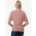 thumbnail image 2 of Womens Super Comfy Boat Neck Dolman Top Shirt, 2 of 4