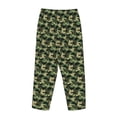thumbnail image 5 of Goofa Camouflage Dinosaur Printed Soft Pajama Pants for Women, Wide Leg Comfy Casual Lounge Yoga Pants-X-Large, 5 of 9