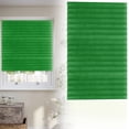 thumbnail image 3 of Dailihome Green Pleated Blinds for Windows, 70.87x23.62 in Self Adhesive Non-Woven Fabric Shade, No Drill Temporary Blackout Curtains for Bedroom and Rental, 1pc, 3 of 10