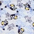 thumbnail image 3 of Bluey Pajamas Boys' 2-Piece Coat Front Flannel Lounge Sleep Set, 3 of 5