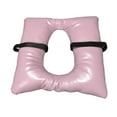 thumbnail image 2 of Cojín de asiento suave acolchado para inodoro de cabecera, cojín para asiento de inodoro, funda para almohadilla de asiento Rosa claro, 2 of 8