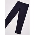 thumbnail image 4 of Hanes Girls Jersey Legging 3-Pack, L, Navy, 4 of 10
