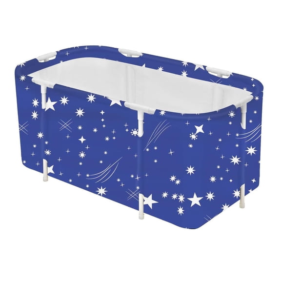 Portable foldable bathtub, thermostatic shower tub tub | ice bath | Separate family bathroom SPA bathtub, shower room soaking vertical bathtub, effective temperature maintenance