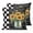 Black Yellow, variant on Black Geometric Pillow Covers 16x16 Set of 2, Greek Key Design Abstract Modern Art Throw Pillow Covers Decorative Couch Cushion Cover, Microfiber Soft Square Pillowcases for Bedroom Living Room Sofa