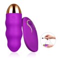 thumbnail image 1 of Masajeador vibratorio morado resistente al agua de 12 velocidades para mujeres, 1 of 8