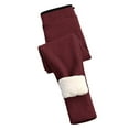 thumbnail image 5 of Fesfesfes Women Leggings Printing Warm Tight Thick Plush Wool Waist Full Length Pants Trousers Leggings On Sale, 5 of 5