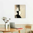 thumbnail image 2 of ONETECH Abstract Grey Black and White Canvas Wall Art Picture Print 16\x20\, 2 of 4