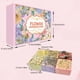 thumbnail image 2 of Juego de 6 jabones de flores en caja, jabón de rosas, limpieza facial, baño, hidratante, rejuvenecimiento y retención., 2 of 9