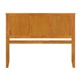 thumbnail image 6 of AFI Madison Queen Solid Wood Panel Headboard, Light Toffee, 6 of 7