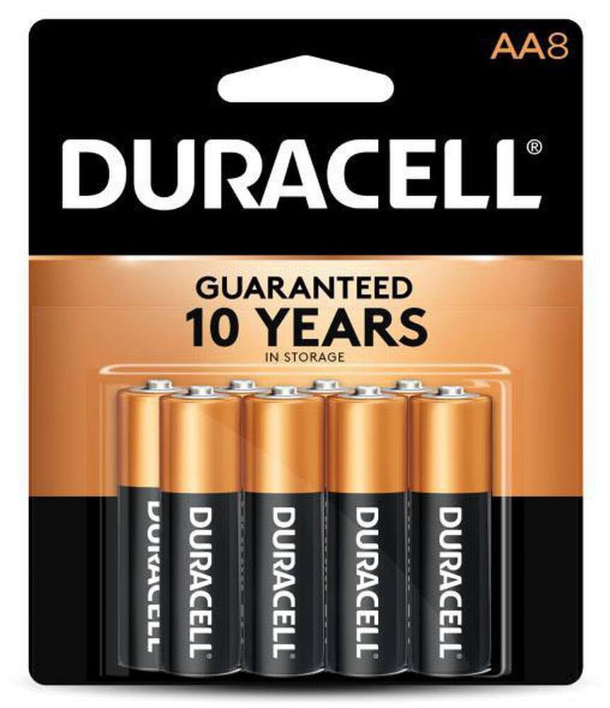 Duracell Piles Rechargeables AA 2500 mAh, lot de 8 piles [ exclusive]  : : High-Tech