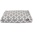 thumbnail image 2 of Majestic Pet | Trellis Rectangle Pet Bed For Dogs, Removable Cover, Gray, Small, 2 of 6
