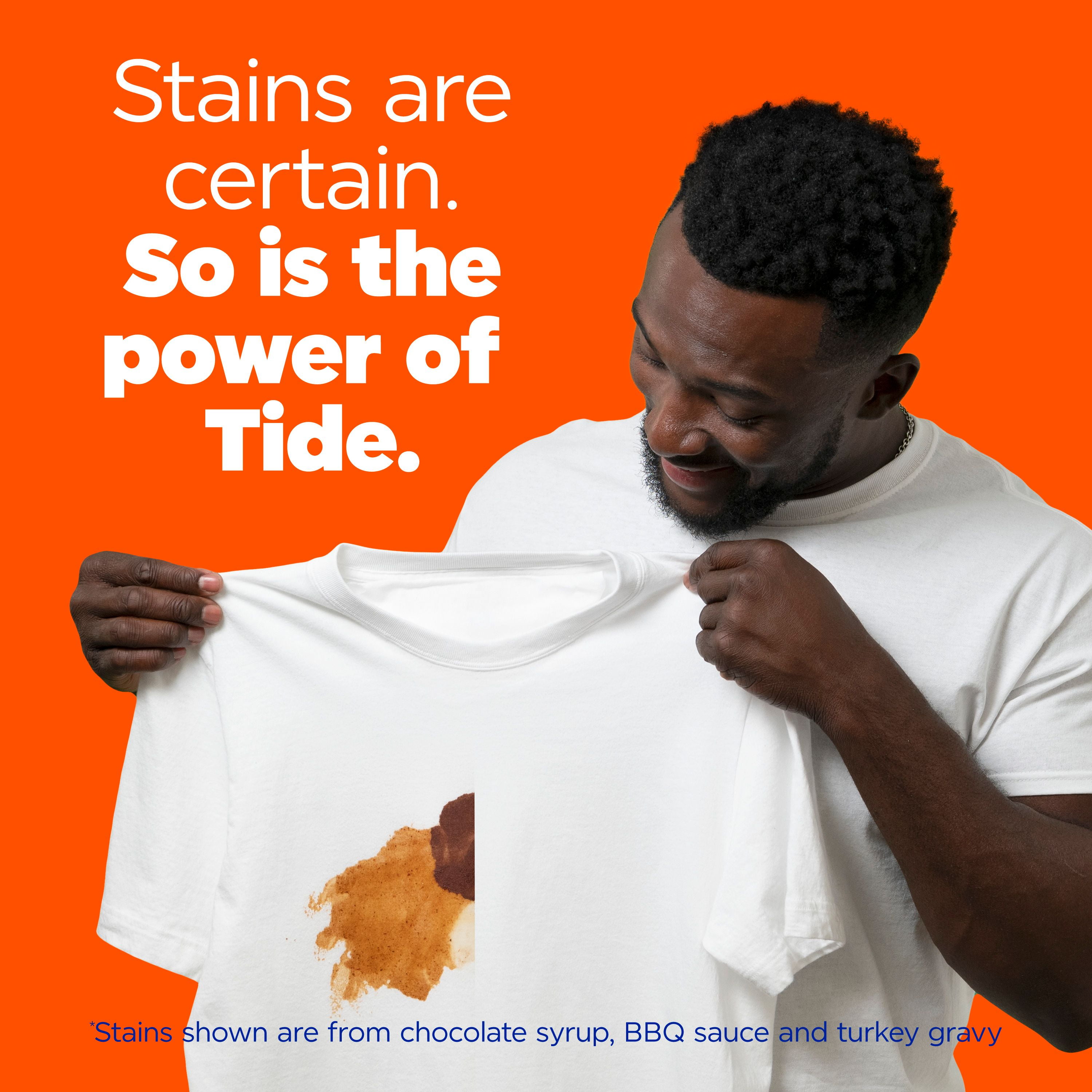 Capsules de détergent à lessive Tide Oxi Max Power PODS, détachant et puissance d’Oxi, 45 capsules