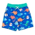 thumbnail image 3 of Ms. Rachel Ms. Rachel Herbie Dinosaur UPF 50+ Rash Guard and Swim Trunks Outfit Set Infant to Little Kid, 3 of 5